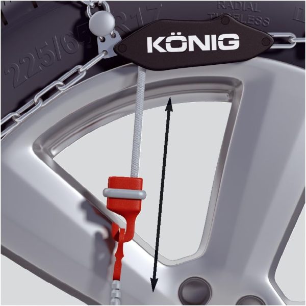 König XG-12 PRO Snow Chains for SUVs-4