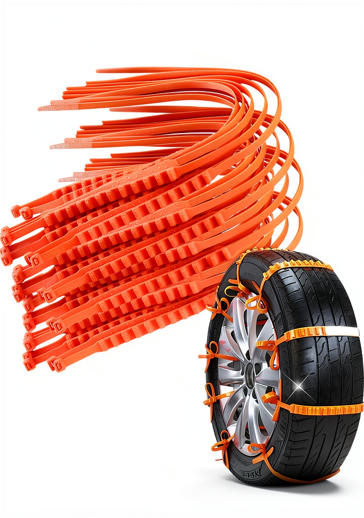 Tire Zip Ties for Snow by M WAMIN