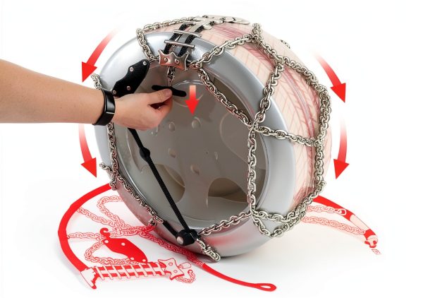 König Nylon Snow Chain for Car Wheels-5