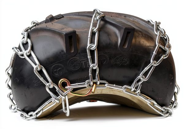 TireChain.com Carbon Steel Snow Chains Universal Fit-1
