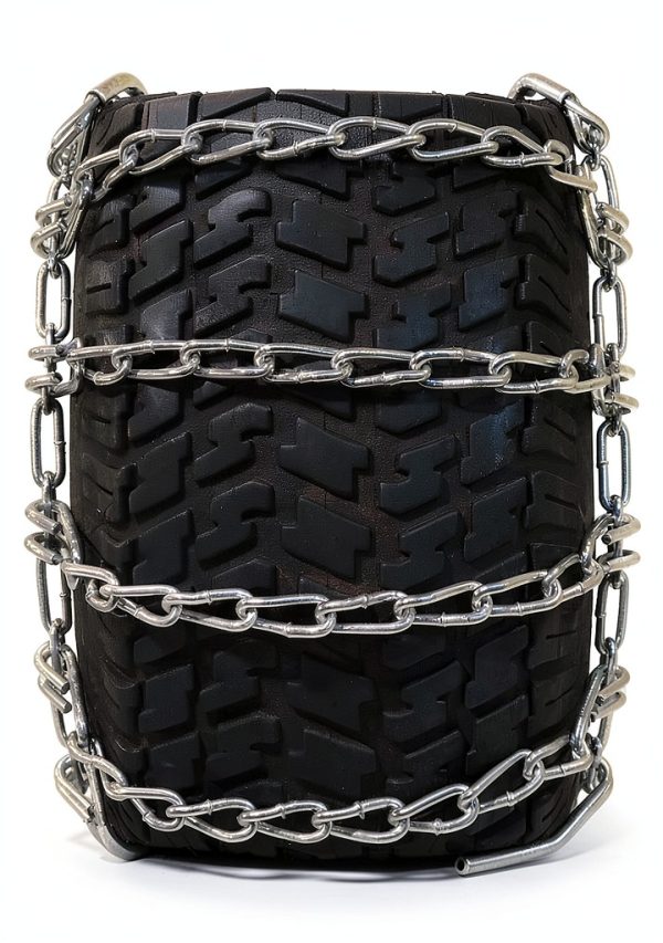 UTV ATV Tire Chains Carbon Steel Universal Fit-4