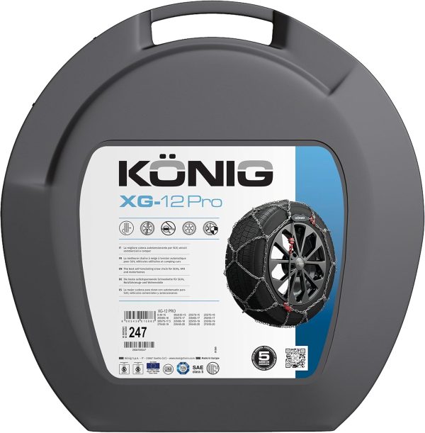 König XG-12 PRO Snow Chains for SUVs-8
