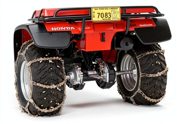 OakTen Tire Chains for ATV UTV Snow Mud-5