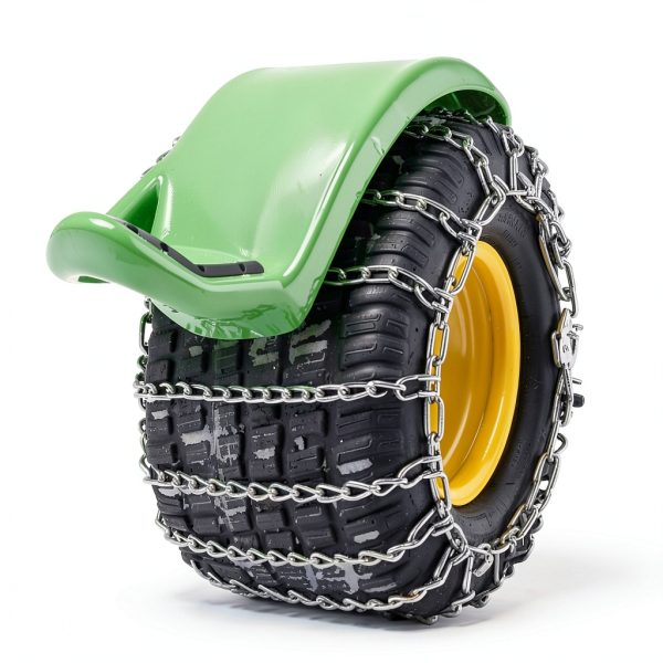 OakTen Alloy Steel Tire Chains for Snow Blowers-4