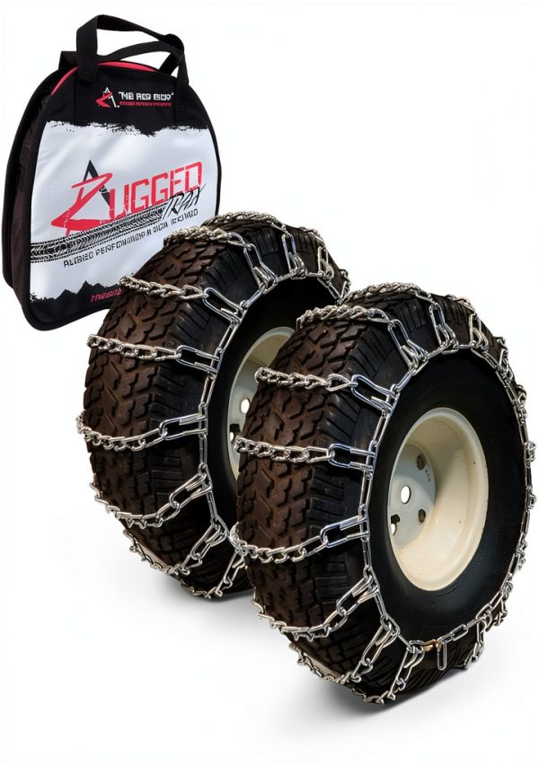Tire Chains for Lawn Mower Tractor Rider by The ROP Shop-0
