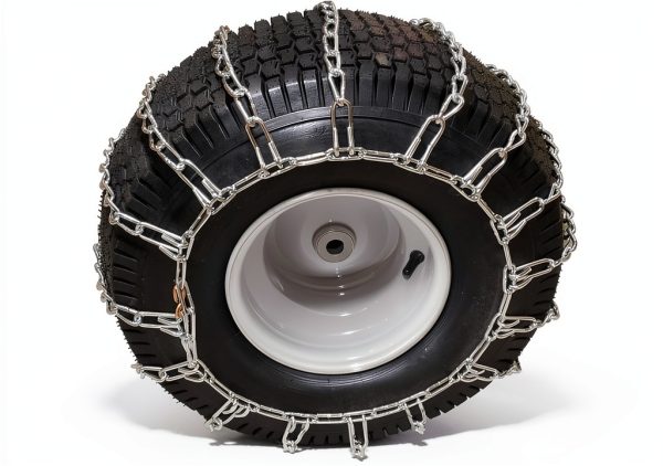 OakTen Alloy Steel Tire Chains for Snow Blowers-1