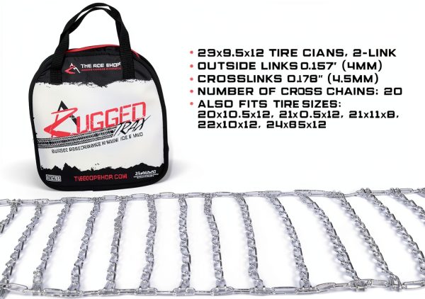 Tractor Tire Chains Alloy Steel 23 Inches-1